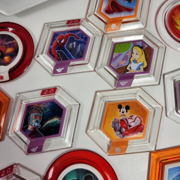 Disney Infinity Disk Lot of 23 and Portal Base for Xbox 360 - Picture 7 of 15